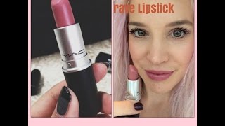 MAC Brave Lipstick Review [upl. by Aidni]