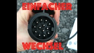 DAS IST NE KLEINIGKEIT  Anhänger Stecker neu anschließen  Machs Einfach [upl. by Eeruhs]