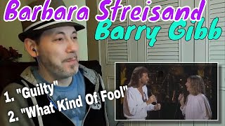 Barbra Streisand amp Barry Gibb  quotGuilty What Kind Of Foolquot  REACTION [upl. by Philippa]