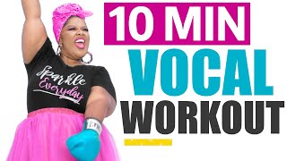 10 Minute Daily VOCAL WORKOUT Vocal Exercise subtitles [upl. by Nylanaj]