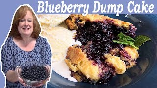 BLUEBERRY DUMP CAKE  SIMPLE EASY DELICIOUS [upl. by Clarisa]