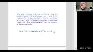 FROM CLASS FIELD THEORY TO ZETA SPECTRAL TRIPLES [upl. by Yelak]