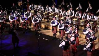 Glasgow 2013  Strathclyde Police Pipe Band  Final Concert [upl. by Ecaroh]