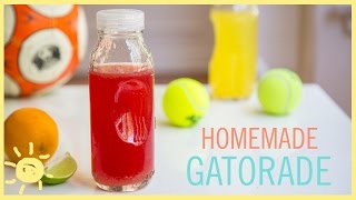 EAT  Homemade Gatorade [upl. by Ainitsirhc413]