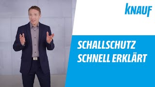 Schallschutz schnell erklärt [upl. by Clarkin]