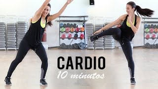 RUTINA DE CARDIO IDEAL PARA PRINCIPIANTES quot 10MINUTOSquot [upl. by Llereg]