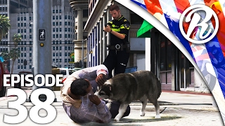 GTA5 OP PAD MET EEN POLITIEHOND  Royalistiq  Nederlandse Politie 38 LSPDFR 031 [upl. by Iggie842]