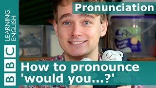 Pronunciation How to pronounce would you [upl. by Graehme]