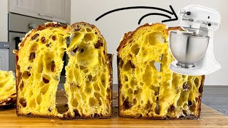 PANETTONE ALVEOLATO con la PLANETARIA  Prima parte [upl. by Idnahr]