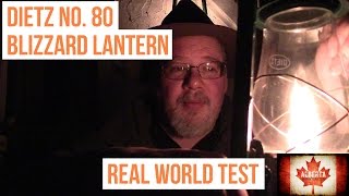 Dietz No 80 Hurricane Lantern An Unexpected RealWorld Test [upl. by Broek]