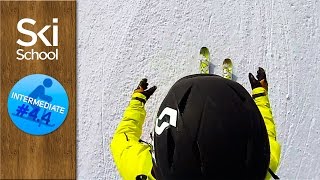 Arm amp Body Position When Skiing  Intermediate Ski Lesson 44 [upl. by Aihsoj]