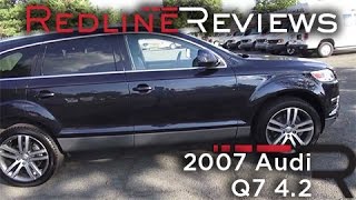 2007 Audi Q7 42 Review Walkaround Exhaust Test Drive [upl. by Vig]