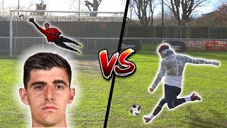 F2 SHOOTING VS COURTOIS 💥⚽️🥅  Billy Wingrove amp Jeremy Lynch [upl. by Tabib695]