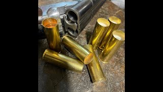 Reloading blackpowder Brass Shotshell No Press [upl. by Schwarz]