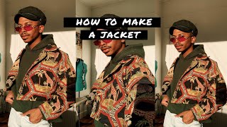 How to Sew a Jacket  Mens Fashion  Happily Dressed [upl. by Hazen]