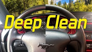 How To Deep Clean Your Steering Wheel [upl. by Harneen180]