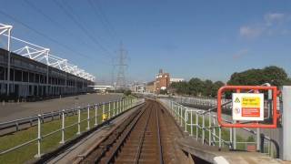 London DLR Front View Ride Beckton to Tower Gateway [upl. by Whiteley]