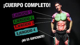 La RUTINA PERFECTA CUERPO COMPLETO Sets y Repeticiones Incluidas [upl. by Khalid]