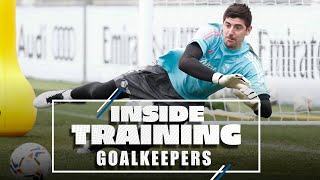 Train like a Real Madrid goalkeeper  Courtois Lunin amp Altube [upl. by Arias]