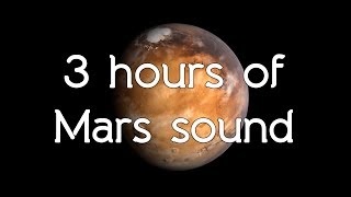 🎧 Mars sound in high quality white noise ASMR  Space sounds  Connect to the universe [upl. by Akisey827]