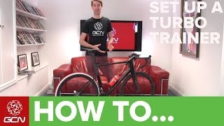 How To Set Up A Turbo Trainer [upl. by Nnaitsirhc]