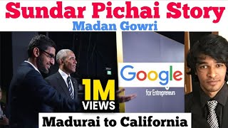 Sundar Pichai Inspiring Story  Tamil  Madan Gowri [upl. by Esbenshade4]