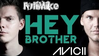 Avicii  Hey Brother w lyrics rock cover by FutiMike [upl. by Nadabus]