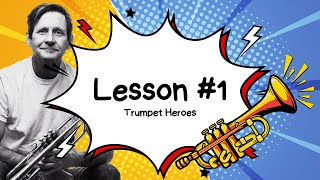 Lesson 1  How to Play the Trumpet for total beginners [upl. by Ruphina614]