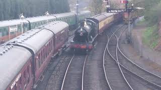 Bridgnorth England Severn Valley Railway 4K [upl. by Candy789]