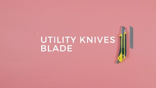 How to Replace a Utility Knife Blade [upl. by Ynohtnael678]