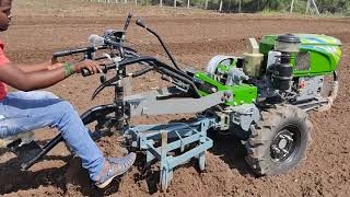 kirloskar power tiller CULTIVATOR attachment [upl. by Ettenawtna217]