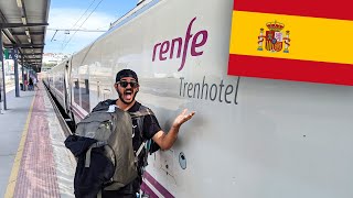 AMAZING Train Hotel across SPAIN  Renfe Trenhotel Tour [upl. by Grindle]