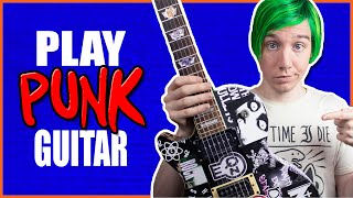 How To Play Punk Guitar 🤘 [upl. by Farly538]