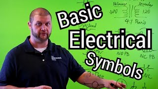 Electrical Symbols THE BASICS [upl. by Anuqahs]