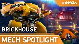 Mech Arena  Mech Spotlight  Brickhouse [upl. by Jena420]