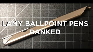 9 Lamy Ballpoint Pens Reviewed [upl. by Enaitsirhc753]