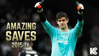 Thibaut Courtois ● Best Saves Skills  20152016 CHELSEA FC [upl. by Anhoj593]