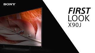 FIRST LOOK Sony X90J BRAVIA XR TV [upl. by Ellener]