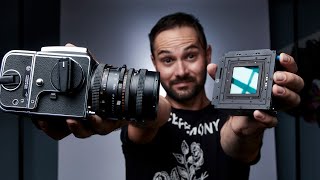 Hasselblad 500cm Going Digital For Cheap [upl. by Akenal311]