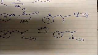 Synthesis of Methamphetamine [upl. by Werda]