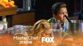 A Cupcake Explosion  Season 5 Ep 2  MASTERCHEF JUNIOR [upl. by Ditzel]