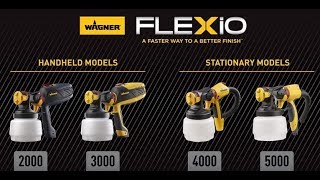 Wagner FLEXiO Sprayers Series  Overview [upl. by Ahsaeit49]