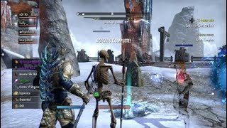 ESO Drodda the icereach fight [upl. by Tennaj]