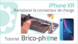 Tutoriel iPhone XR  remplacer le connecteur de charge [upl. by Leamaj374]