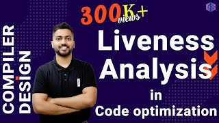 Lec31 Liveness Analysis in Code optimization  Dataflow analysis [upl. by Attemaj]