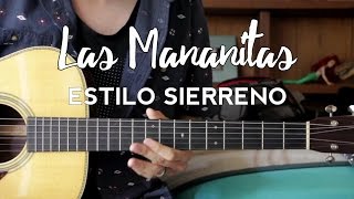 Las Mañanitas  Estilo Sierreño  Los Plebes del Rancho  Tutorial  Requinto  Acordes [upl. by Eerb752]