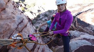 How to Belay From Above with a Grigri [upl. by Einhpets]