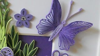 Butterfly Quilling Tutorial [upl. by Iila]