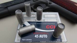 45 ACP CCI Shotshell Review [upl. by Eyk]