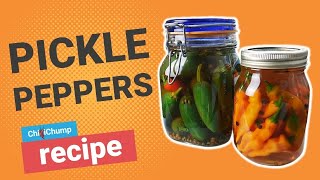 How to Pickle Chilli Peppers Easy and Tasty [upl. by Karalynn]